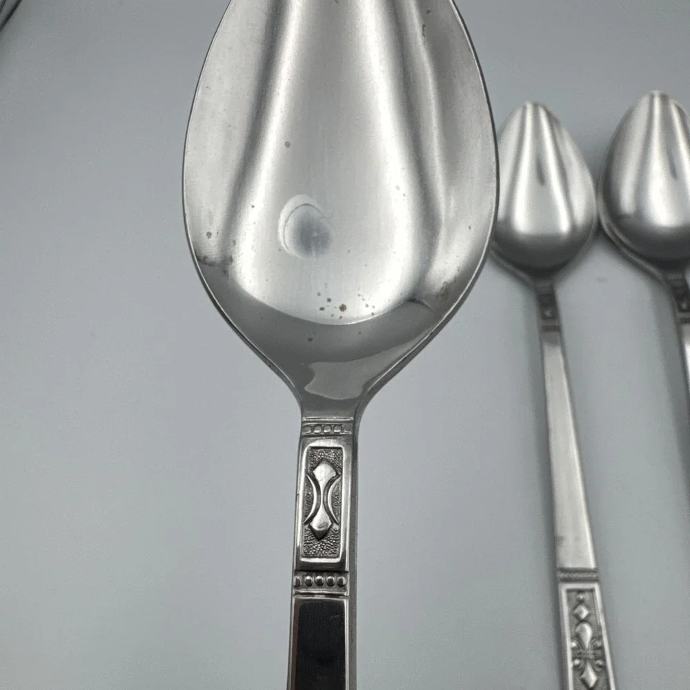 7 Tablespoons CORTINA Interpur stainless Flatware MCM Japan